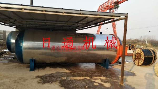 立式硫化罐為什么要增加氣壓：