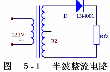 電子電路圖，整流二極管的作用,整流電路