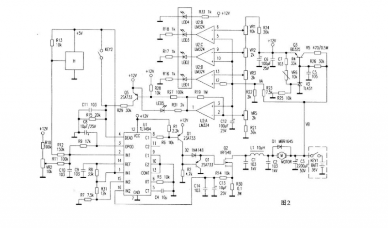 電動(dòng)車(chē)控制器電路